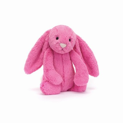 Jellycat Bashful Hot Pink Bunnies USA | 90684COQS